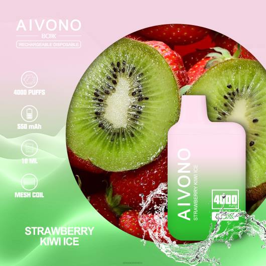 hielo de fresa y kiwi Aivono AIM BOXX 4000 TRF4229 | Aivono Mexico